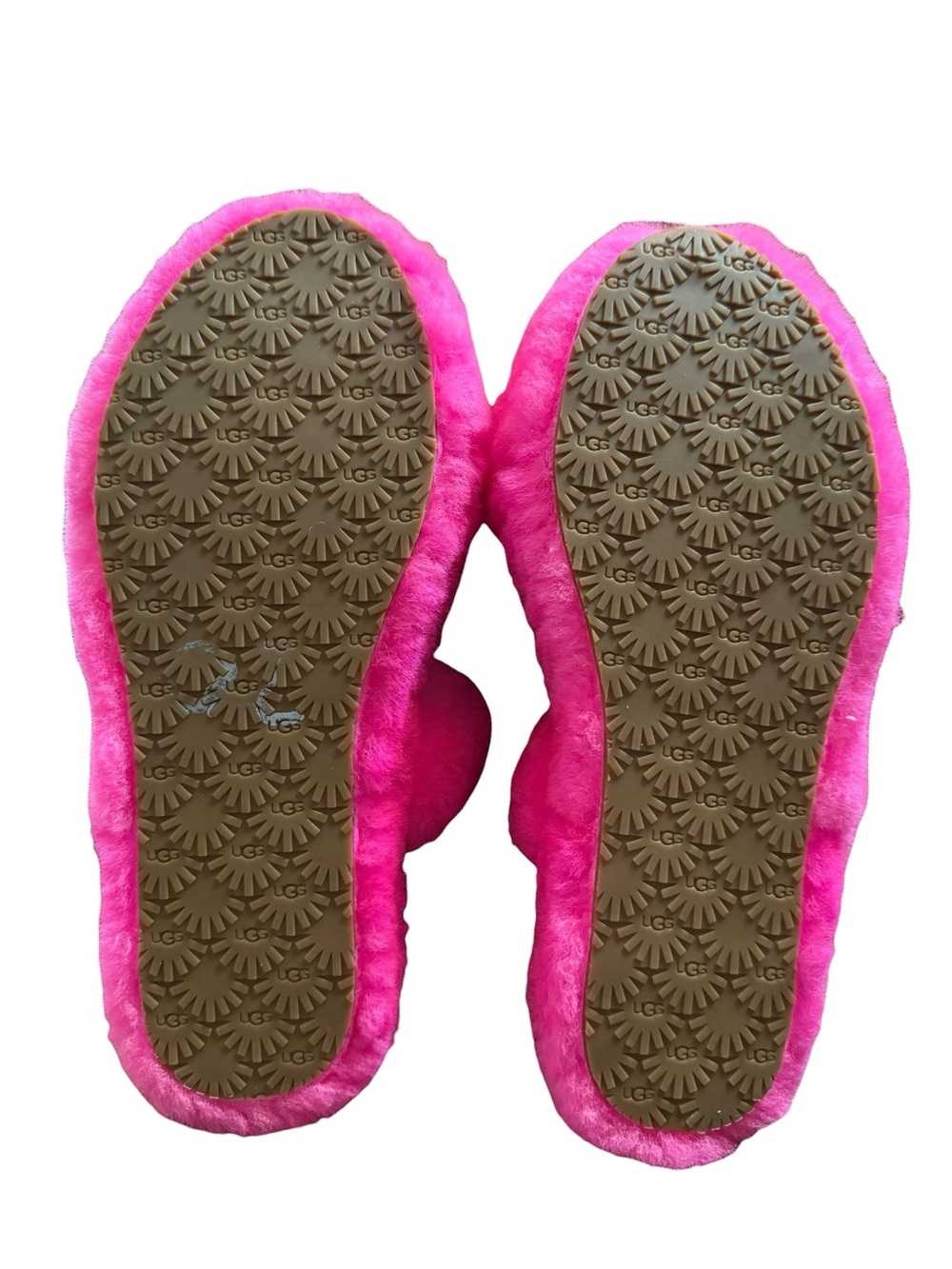 UGG Oh Yeah Sling Back Slippers in Berry, size 6 - Picture 7 of 10